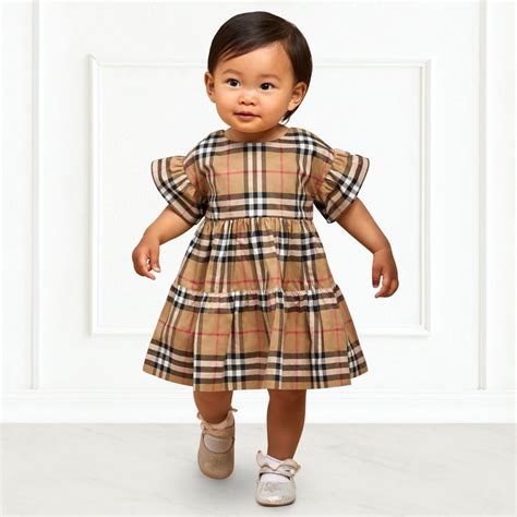 burberry kids dress black|Burberry dresses for baby girl.